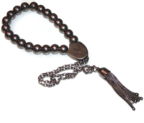Vintage Sterling Silver Komboloi Greek Worry Beads Mala Bracelet