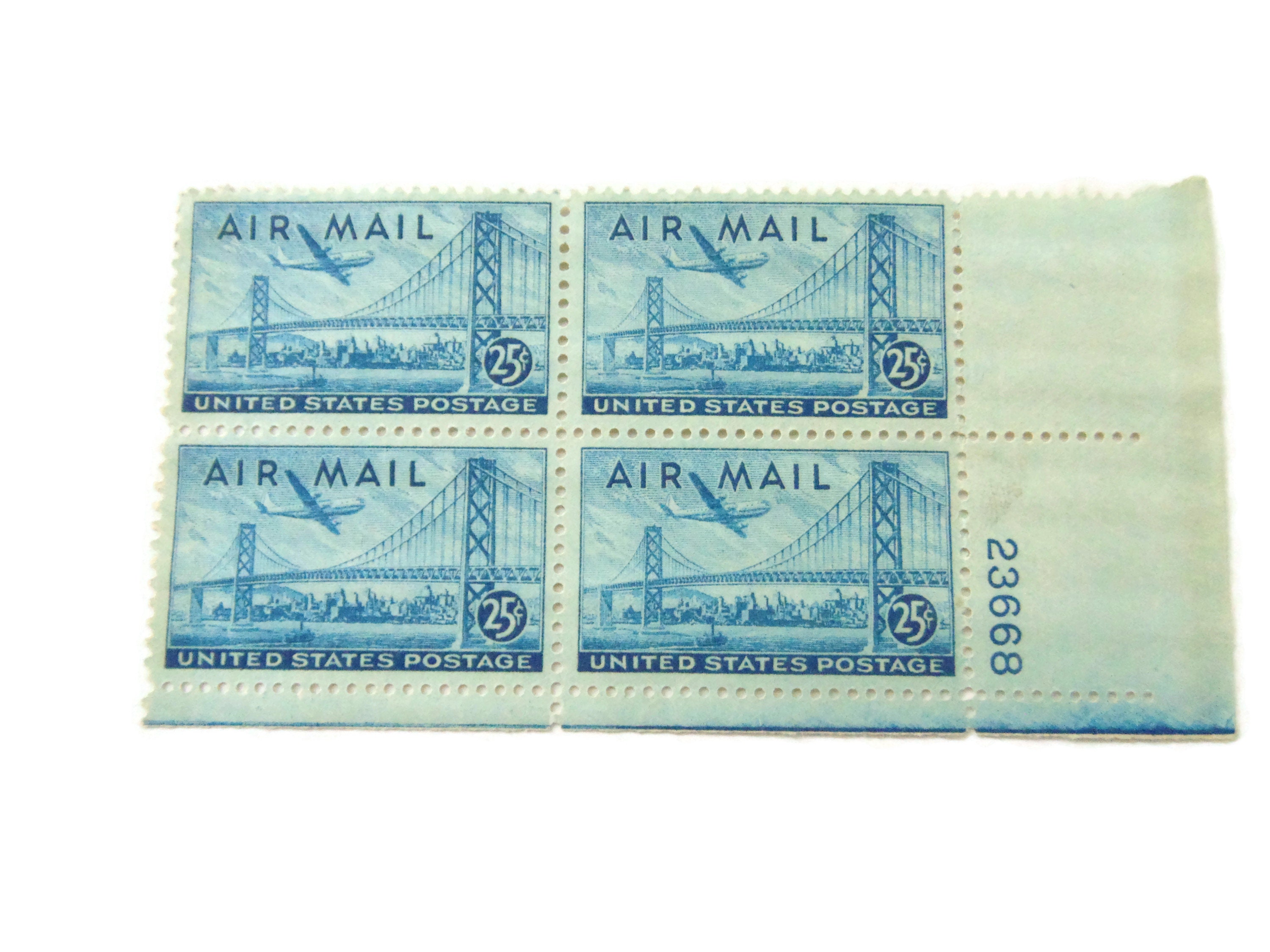 Sold Separately US Postage Air Mail Stamps 6c 25c 10c 7c Collectible  Airplanes 24784 23974 26047 23668 Gift For Him