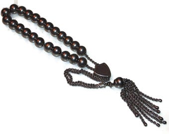 925 Vintage Men's Estate Sterling Silver Komboloi Greek Worry 23 Prayer Beads Bracelet Mala Jewelry Jewellery Birthday Gift For Him