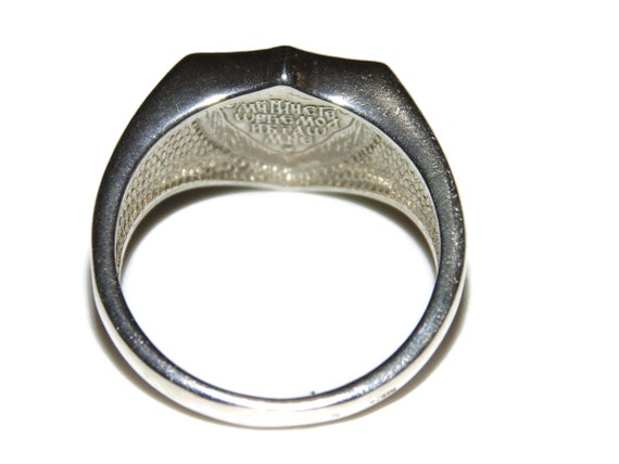 SALE 925 Men's Sterling Silver Ring Saint George … - image 3