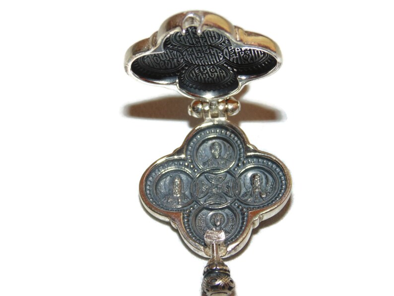 SALE 925 Sterling Silver Religious Cross Locket Jesus Christ Etsy UK