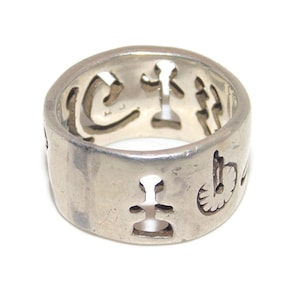 925 DESIGNER' S bintēji esutēto sutāringu shirubā Ring bando waido Men' s GABORATORY US Size 7 juerī Jewellery bāsudē gifuto For Him Her