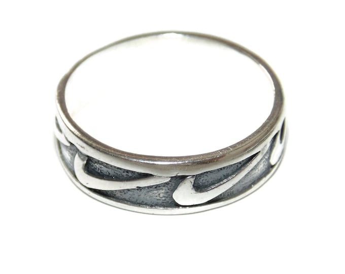 925 Nike Logo Just Do It Ring Sterling Silver Ring Mens Women Sport Band Size 9 Jewelry Jewellery Argent Birthday Gift For Him Gift For Her