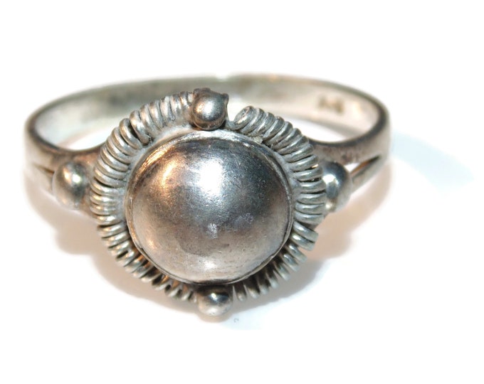 925 Ethnic Vintage Estate Sterling Silver US Size 10 Unisex Jewelry Birthday Gift Jewellery