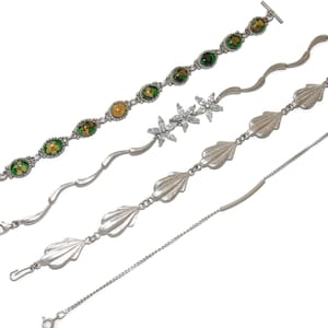 BR1013 Vintage Estate Rocker Biker Chain Curb Cuban Links Solid Sterling Silver Bracciale 8,75 &quot;Gioielli gioielleria per lui