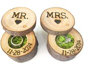 Mr and Mrs Wedding Ring Box | Couple Gift for Weddings & Engagements