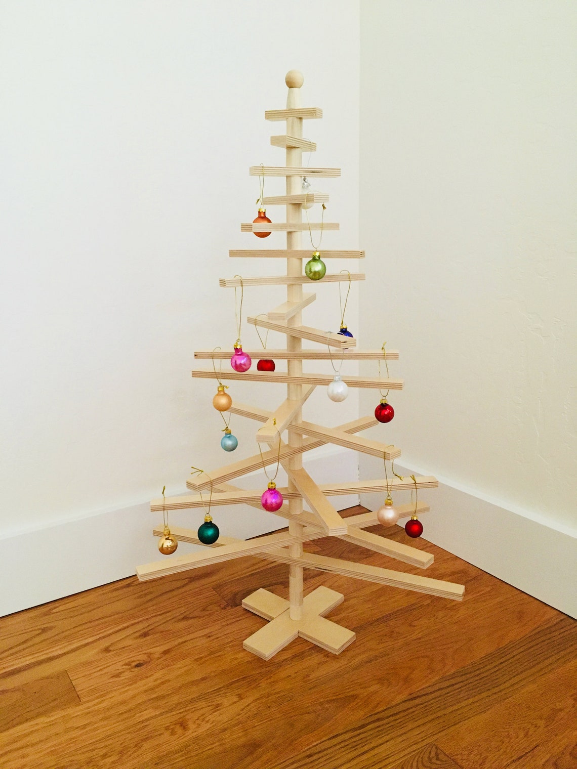 Mid Century Modern Christmas Tree Minimalist Scandinavian | Etsy