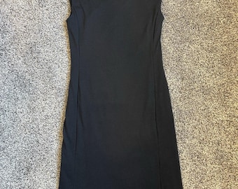 Vintage Rare Sergio Pellari Italian Designer Pencil Dress Sz 42 (US 4-6) Lined