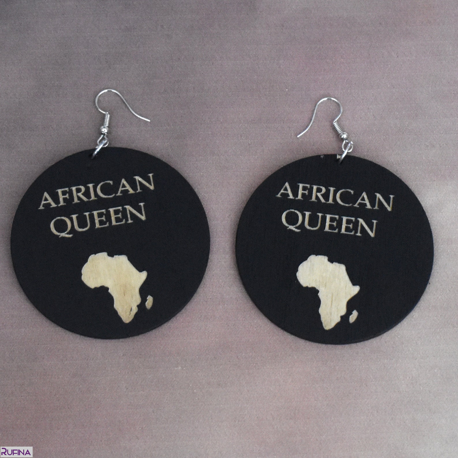 African queen earring afro woman earring natural hair  etsy