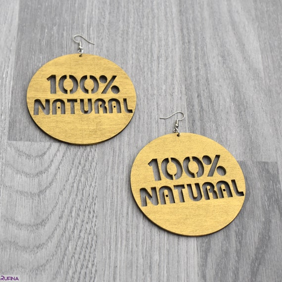 12 Pairs African Map Wooden Earrings African Women Dangle Earrings Natural Ethnic Earrings