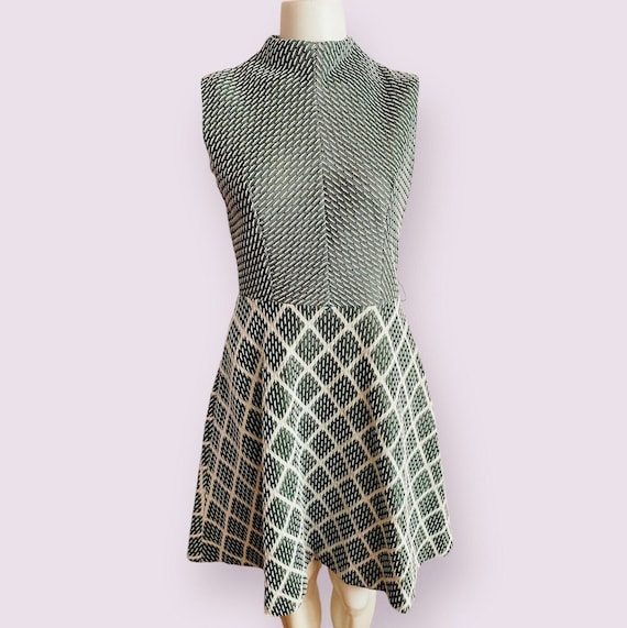 Vintage 60s Mod Fit & Flare Dress