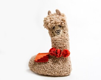 giant stuffed alpaca over 3ft tall