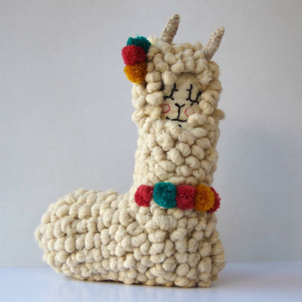 Vicu Size 2 (knitted alpaca plush)