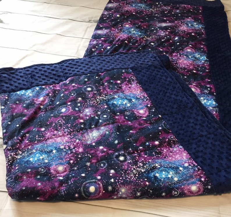 Weighted Blanket or Lap Pad Galaxy/space/stars Cotton Fabric | Etsy