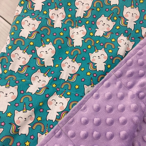 Unicorn Minky Fabric Etsy