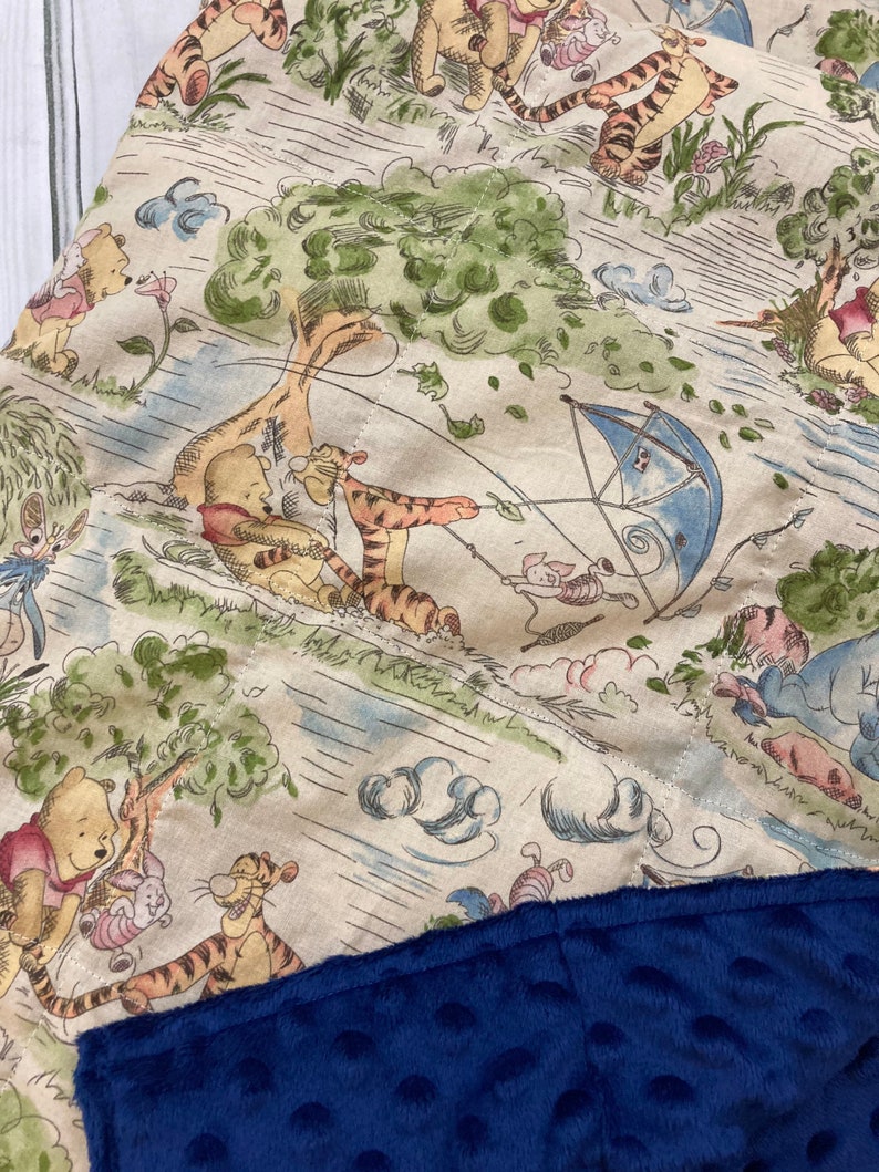 Winnie the Pooh Tigger Piglet Eeyore Weighted Blanket - Etsy Australia