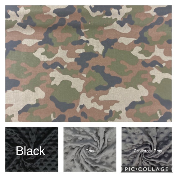 weighted camo blanket