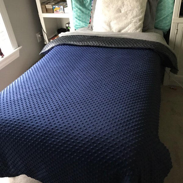 Minky Dot Blanket Etsy