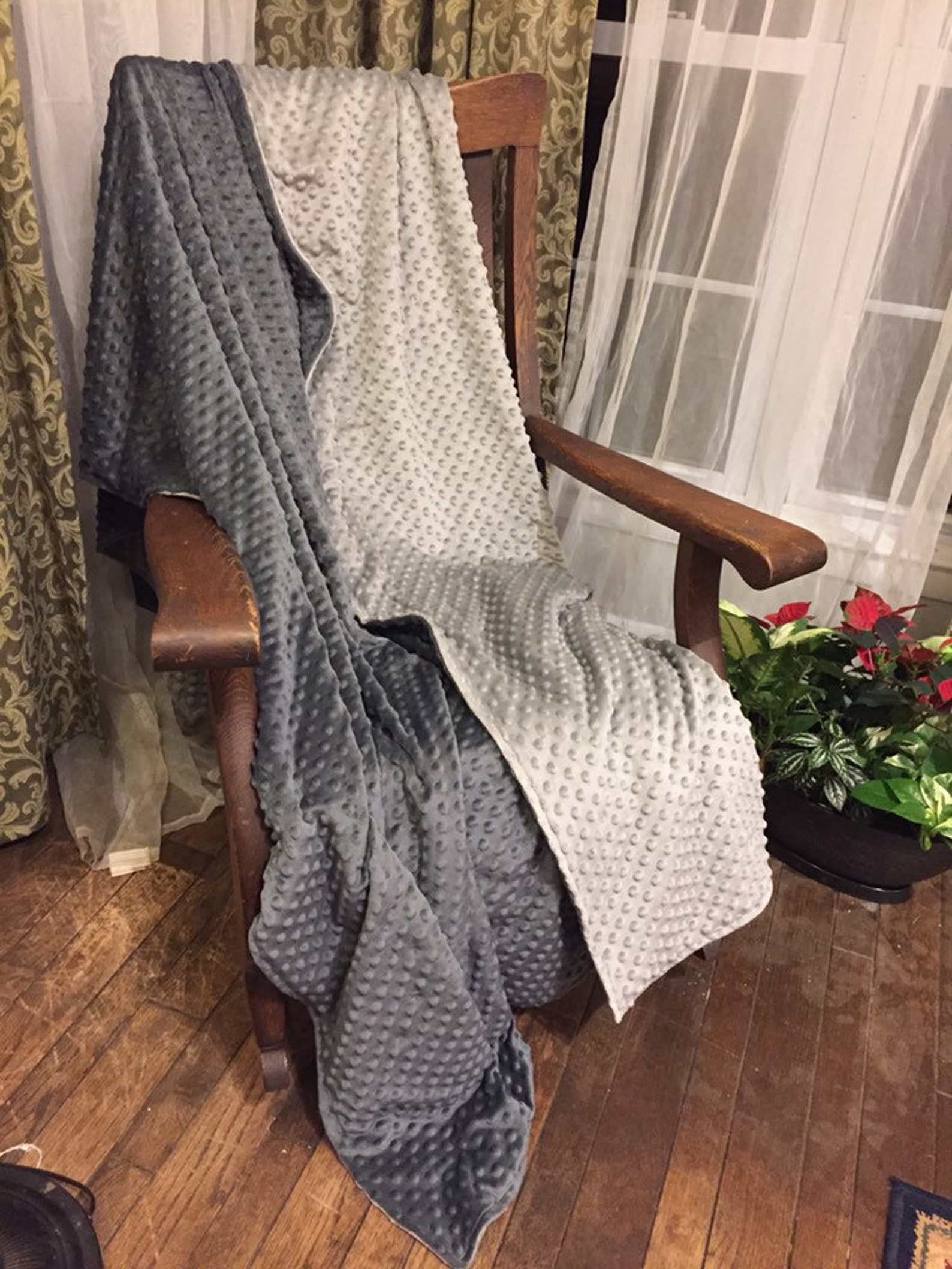 Queen Size Minky Blanket or Can Be Made Into a Duvet Cover Etsy