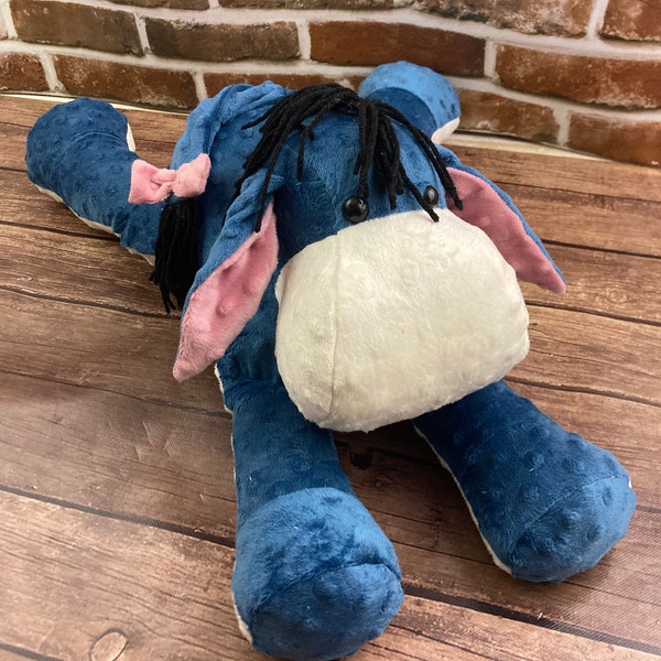 Weighted Stuffed Eeyore Etsy