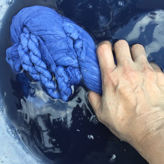 【本物保証 /関税・送料無料】HUMAN MADE Indigo Dyed Aijozome - Aijo Indigo Dye / 100% Natural Textile Dye - Etsy