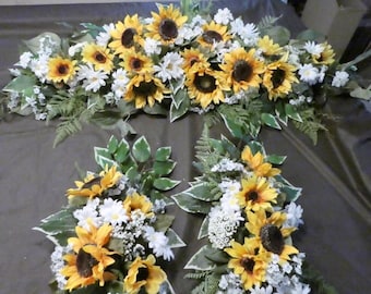 Sunflower Wedding Arch,  Sunflower Wedding decorations