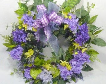 Lilac wreath, Spring and Summer wreaths