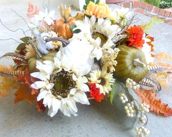 Table centerpiece, Fall centerpiece