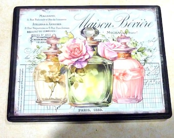 Paris Perfume sign, French Country decor