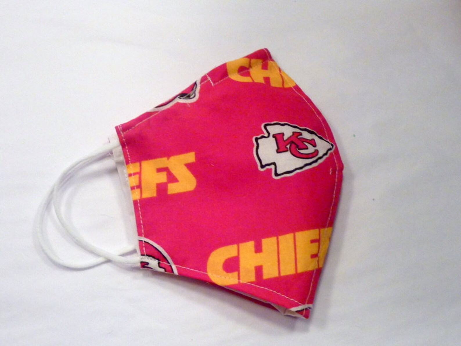 KC Chiefs Face Mask set of 2 Reusable Face Covering Kansas Etsy
