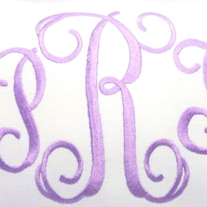 Monogram Pillow cover, Embroidered Pillow, Personalized wedding gift