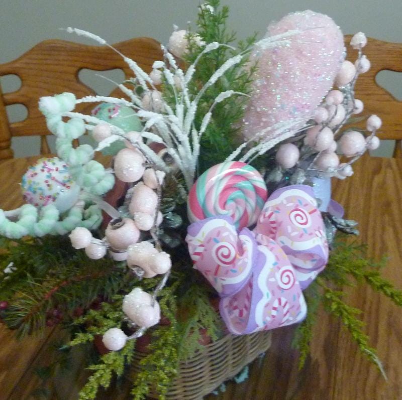 Pastel Candy centerpiece