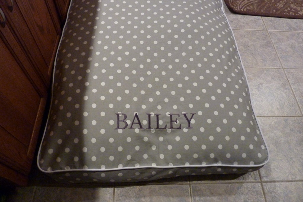 Custom Pet Bed Cover Personalized dog bed Monogrammed Dog Etsy