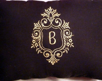 Monogrammed Pillow, Personalized pillow