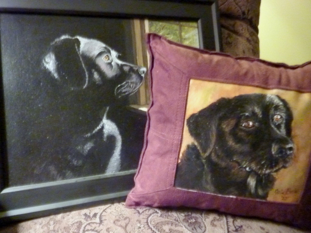 Custom Pet Portraits 5x7 to 11x14 oil painting of your pet Etsy