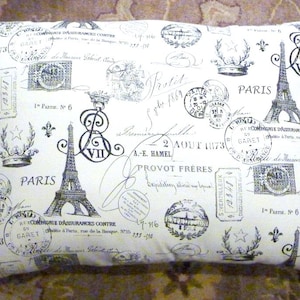 Pet Bed Cover, French themed Dog Bed Cover, French Country Décor