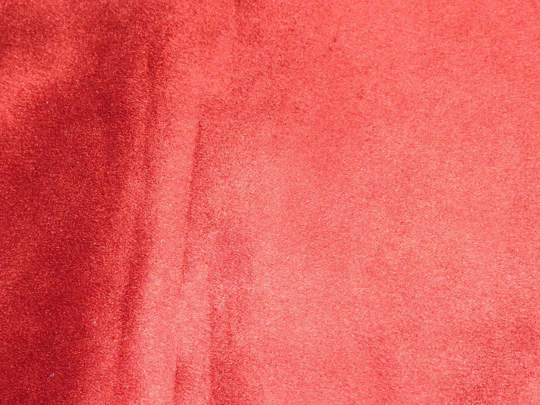 Red Suede Pattern Red Suede Fabric Sold by the Yard - Etsy
