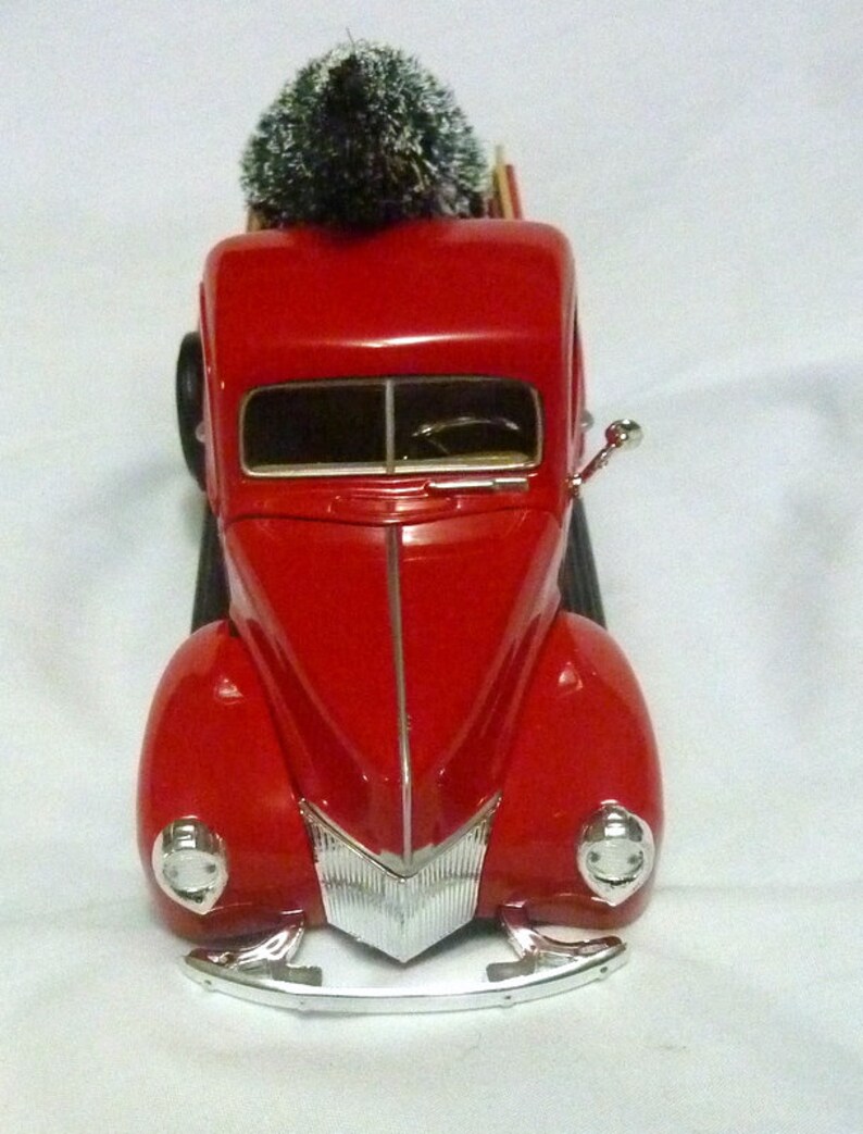 Farmhouse Truck 8 Inch Red Diecast Truck Decor Vintage Ford Etsy