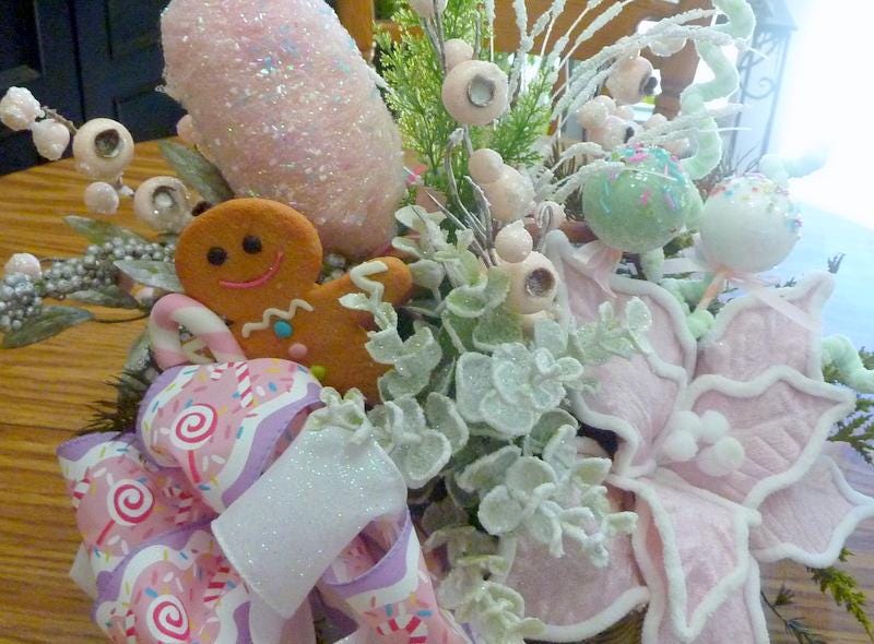 Pastel Candy centerpiece