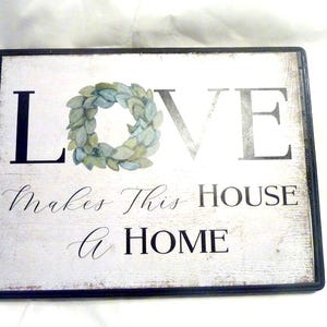 French Country decor, Farmhouse decor, Wood signs, Housewarming gift