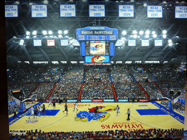 NCAA Kansas Jayhawks Light-Up Message Fan NCAA Kansas Jayhawks Light-Up Message Fan