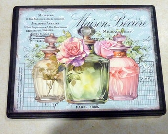 Paris Perfume sign, French Country decor