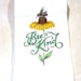 Bee Kind Towel, Embroidered Kitchen Towels, Flour Sack Towels - Etsy