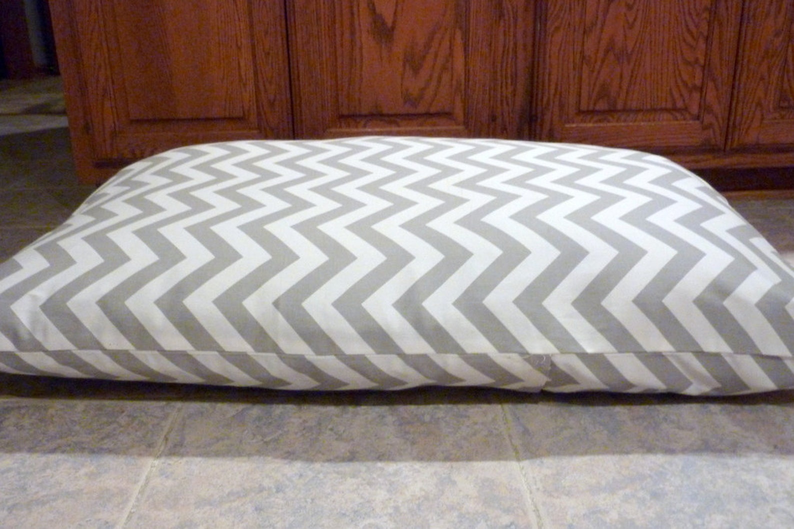 Dog Bed Cover Personalized Pet Bed Cover Chevron Dog Bed Etsy