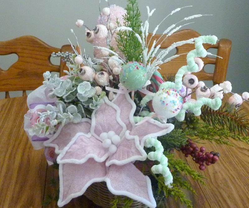 Pastel Candy centerpiece