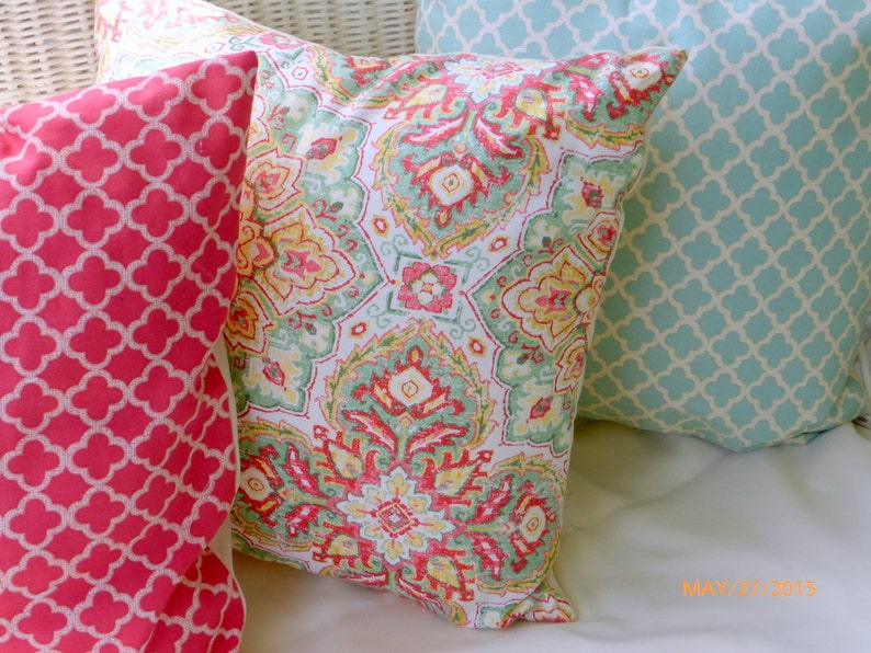 Waverly Ikat Pillow Cover Waverly Inspirations collection | Etsy