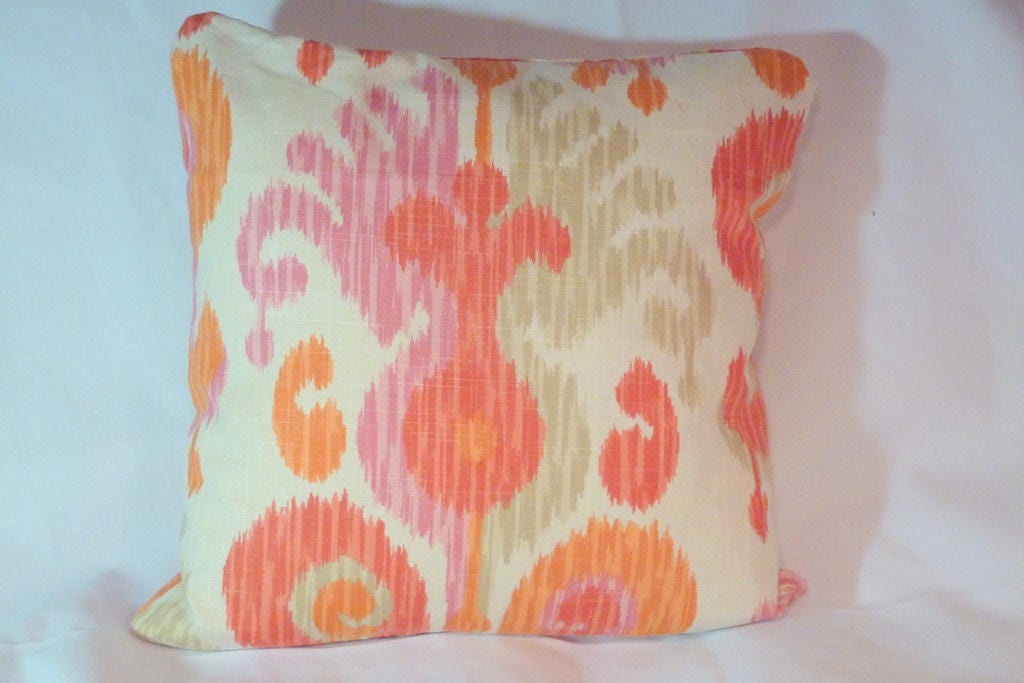 Ikat Pillow Covers Etsy