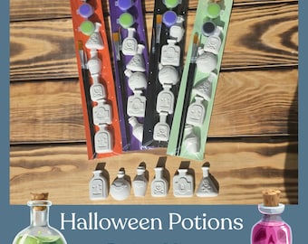 Party Favors • Halloween Potions Paint Kit • Paint a Magnet