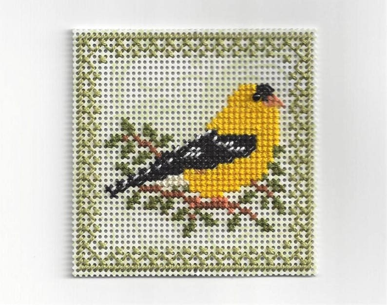Birds of the Air Goldfinch Counted Cross Stitch Chart PDF | Etsy