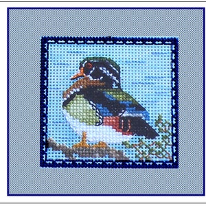 Aquatic Birds - Wood Duck - Cross Stitch Chart - PDF Instant Download File